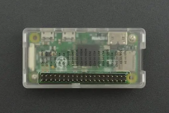 Корпус для Raspberry Pi Zero прозорий (ABS пластик) — зображення 2
