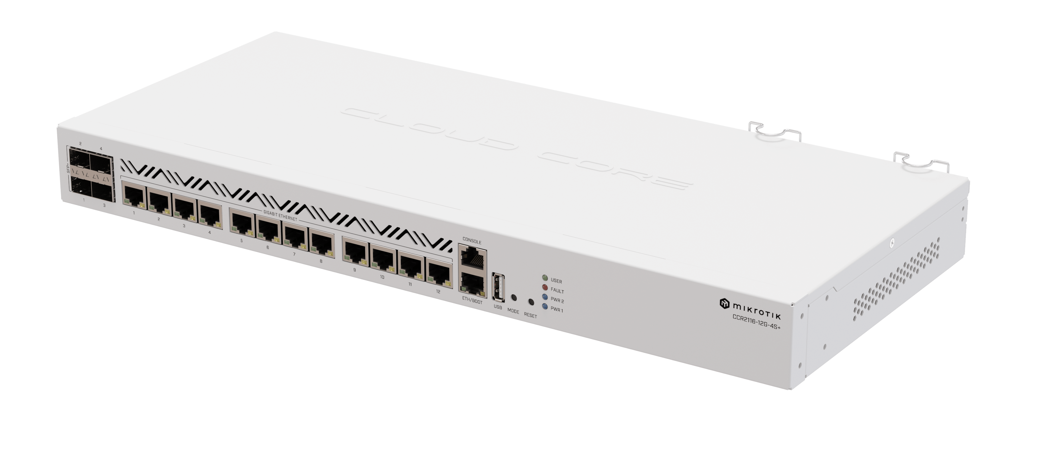 Маршрутизатор Mikrotik (CCR2116-12G-4S+) — зображення 3