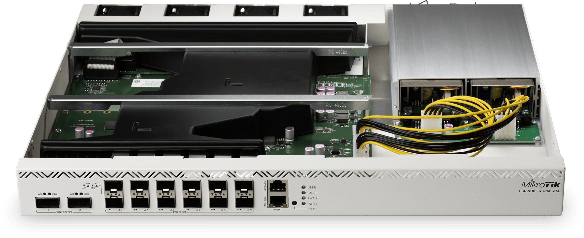Маршрутизатор Mikrotik (CCR2216-1G-12XS-2XQ) — зображення 4
