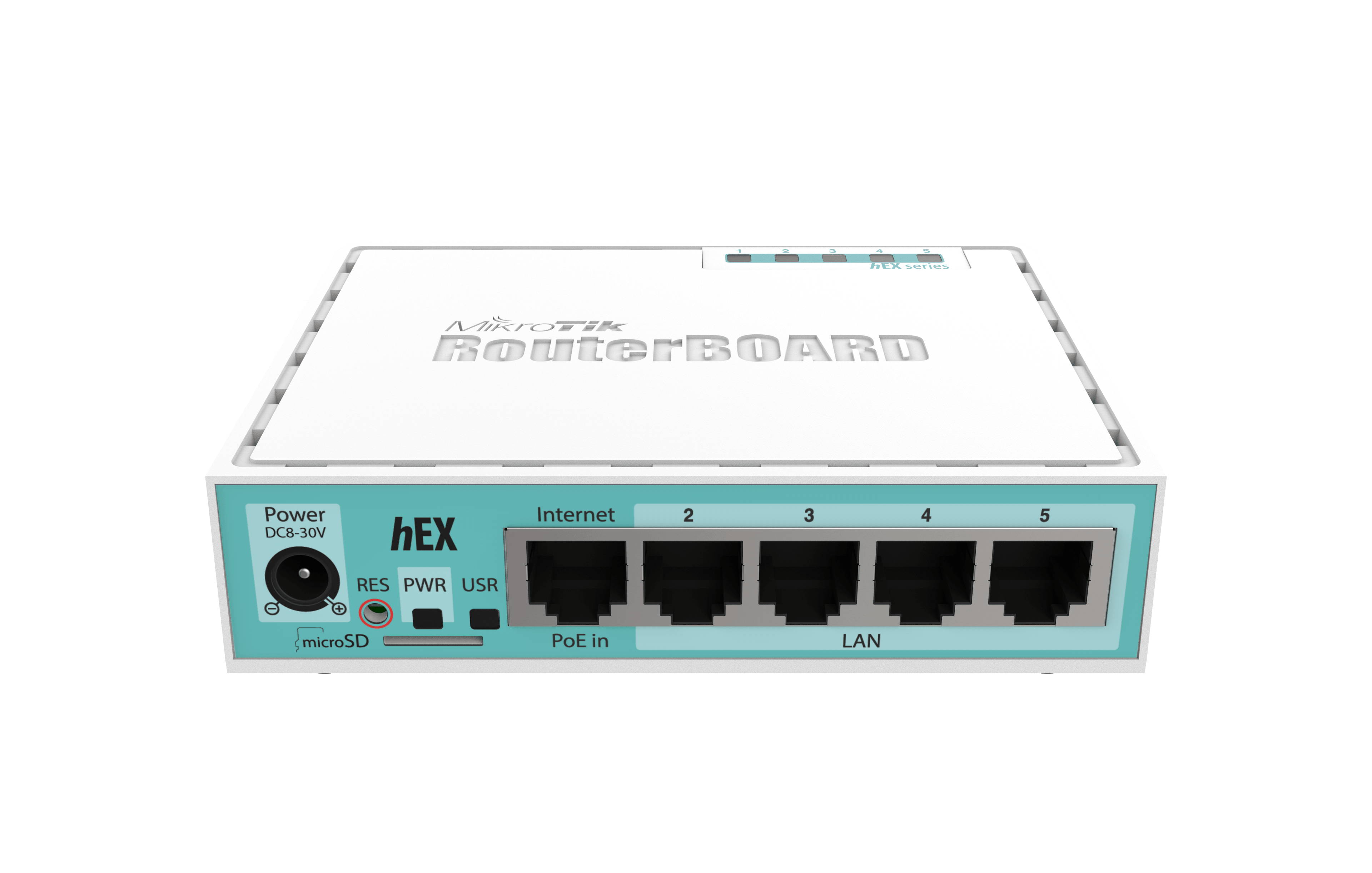 Маршрутизатор Mikrotik hEX (RB750Gr3) — зображення 1