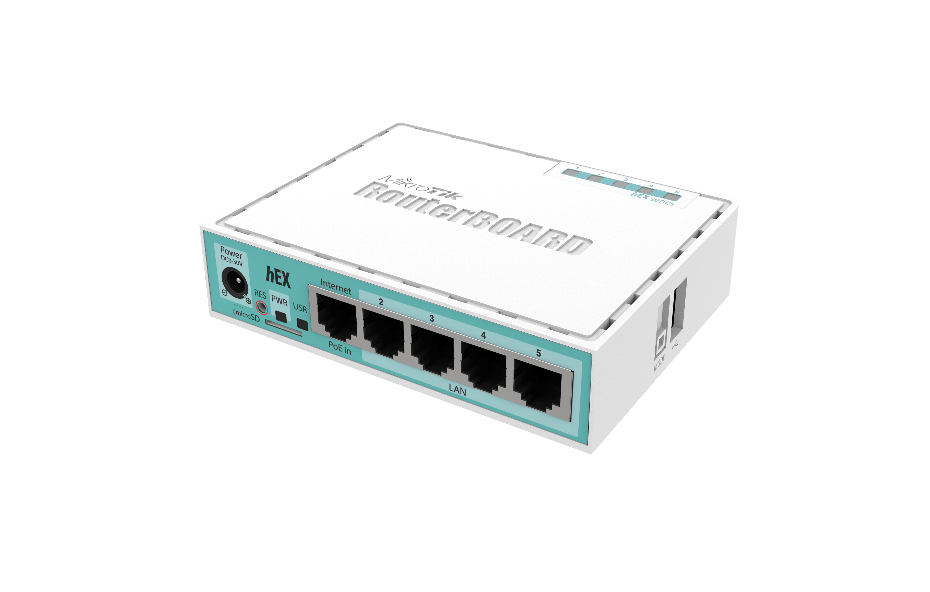 Маршрутизатор Mikrotik hEX (RB750Gr3) — зображення 2