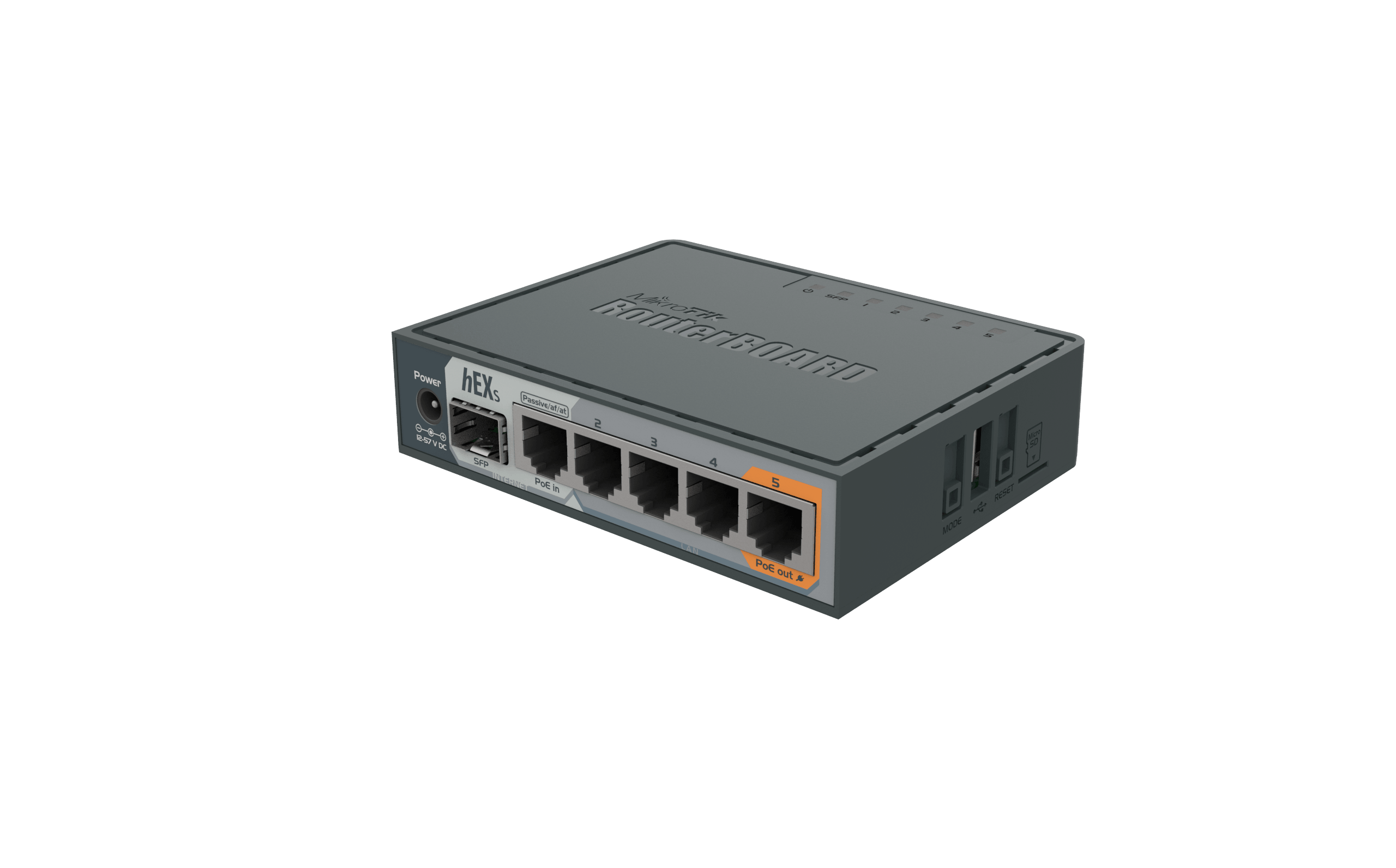 Маршрутизатор Mikrotik hEX S (RB760iGS) — зображення 1