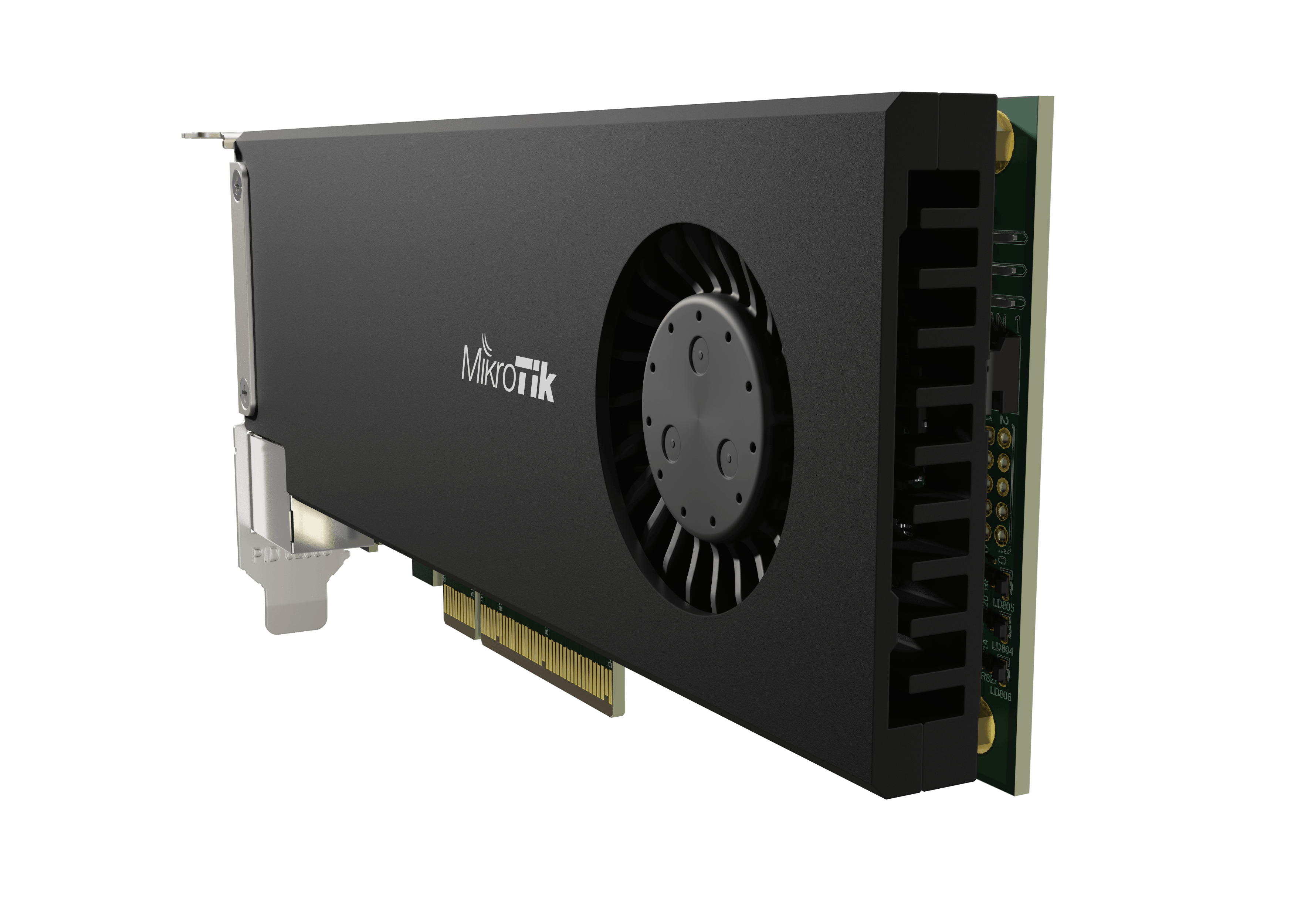 Маршрутизатор MikroTik PCie карта CCR2004-1G-2XS-PCIe — зображення 3