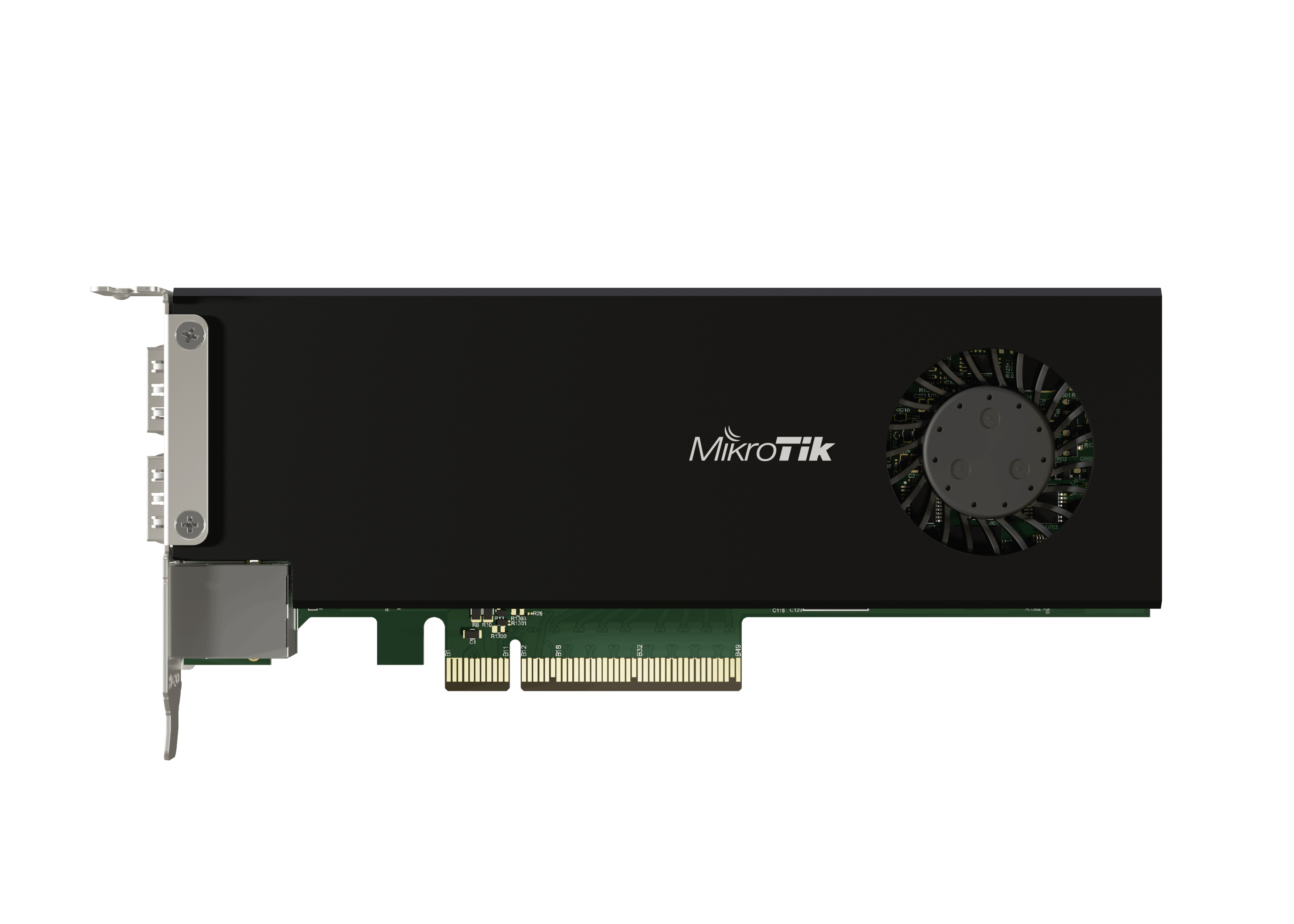 Маршрутизатор MikroTik PCie карта CCR2004-1G-2XS-PCIe — зображення 1