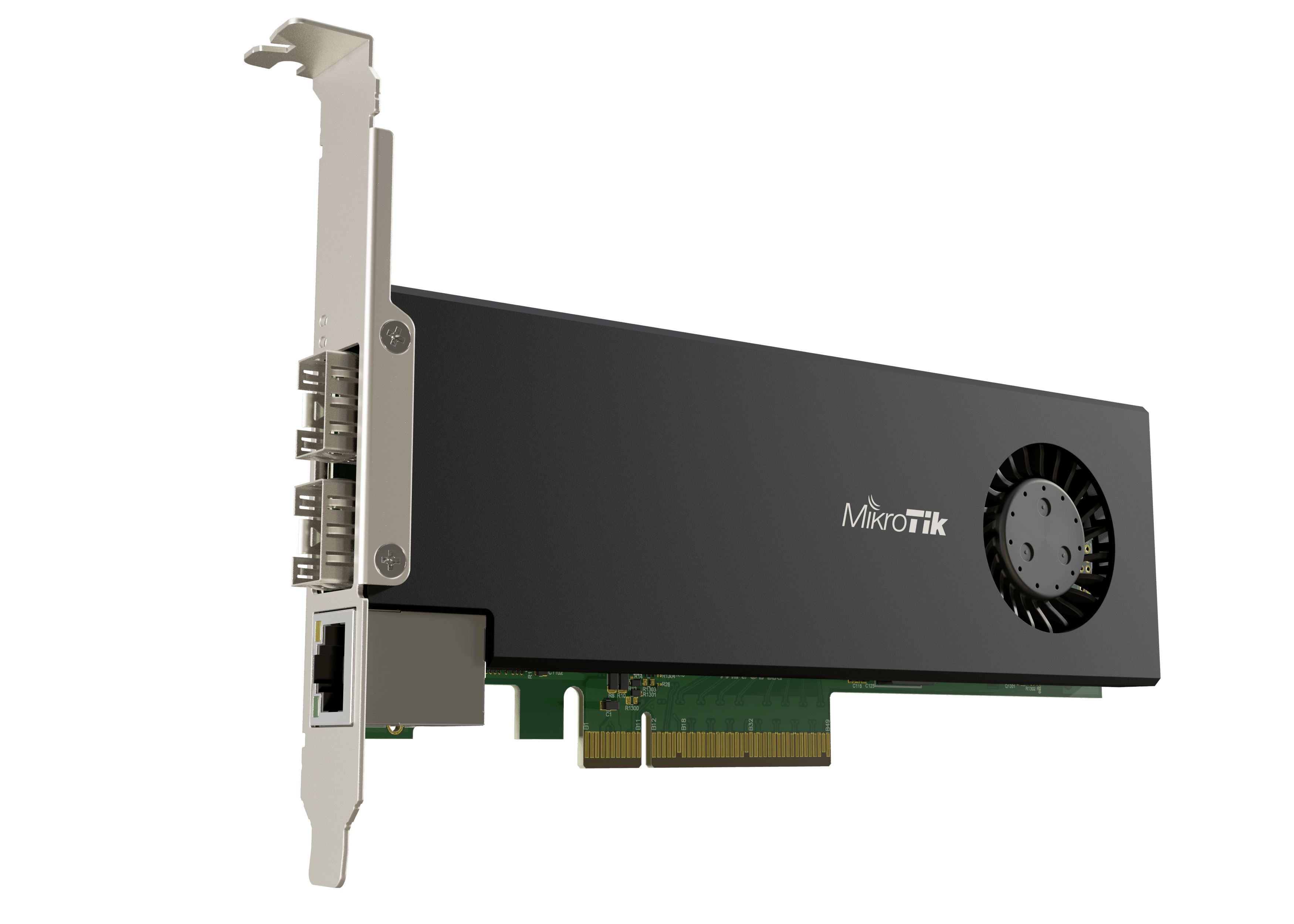 Маршрутизатор MikroTik PCie карта CCR2004-1G-2XS-PCIe — зображення 2