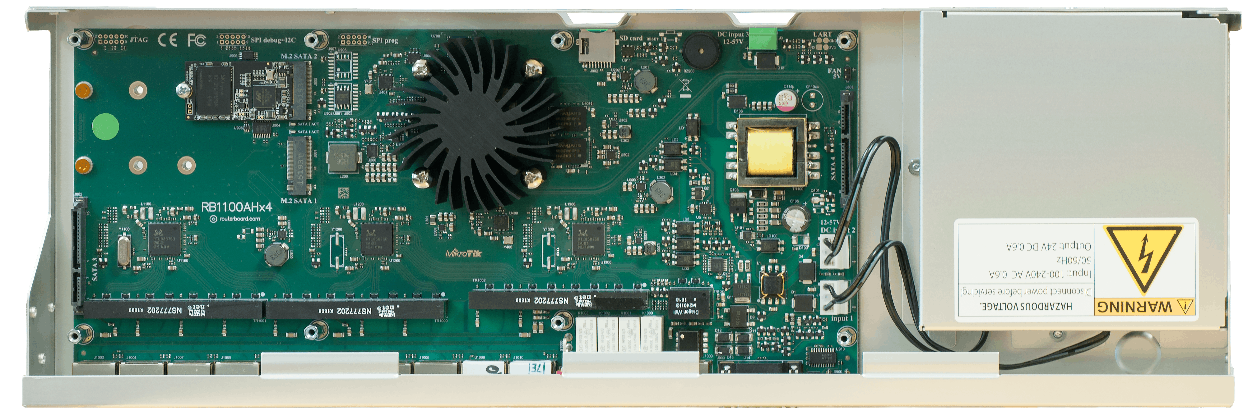 Маршрутизатор MikroTik  RB1100AHx4 Dude Edition, 13xGLAN (RB1100Dx4) — зображення 3