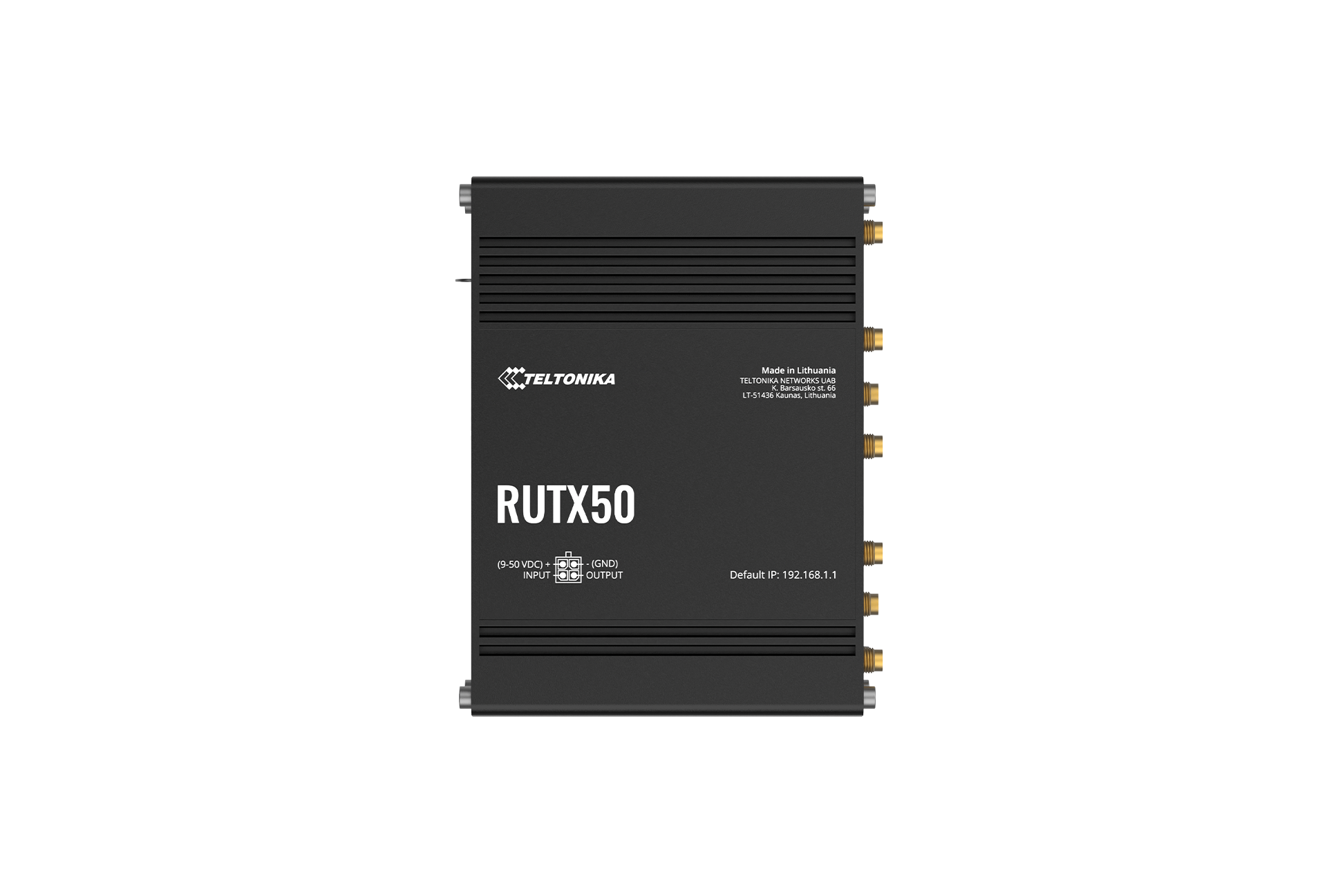Маршрутизатор Teltonika 5G/LTE/WIFI/GPS/DualSIM (RUTX50) — зображення 1
