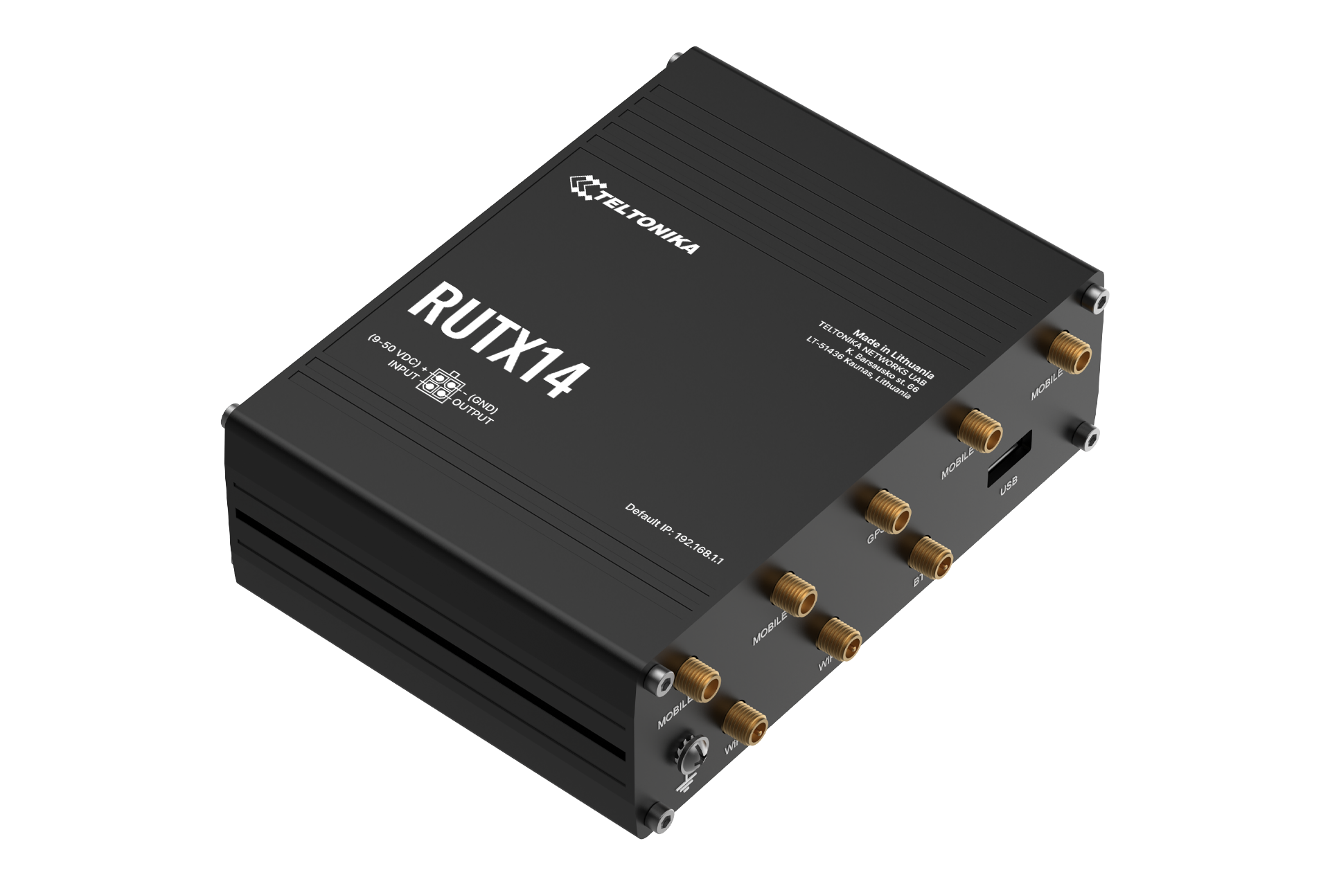 Маршрутизатор Teltonika LTE/Wi-Fi/BT/DualSIM (RUTX14) — зображення 2