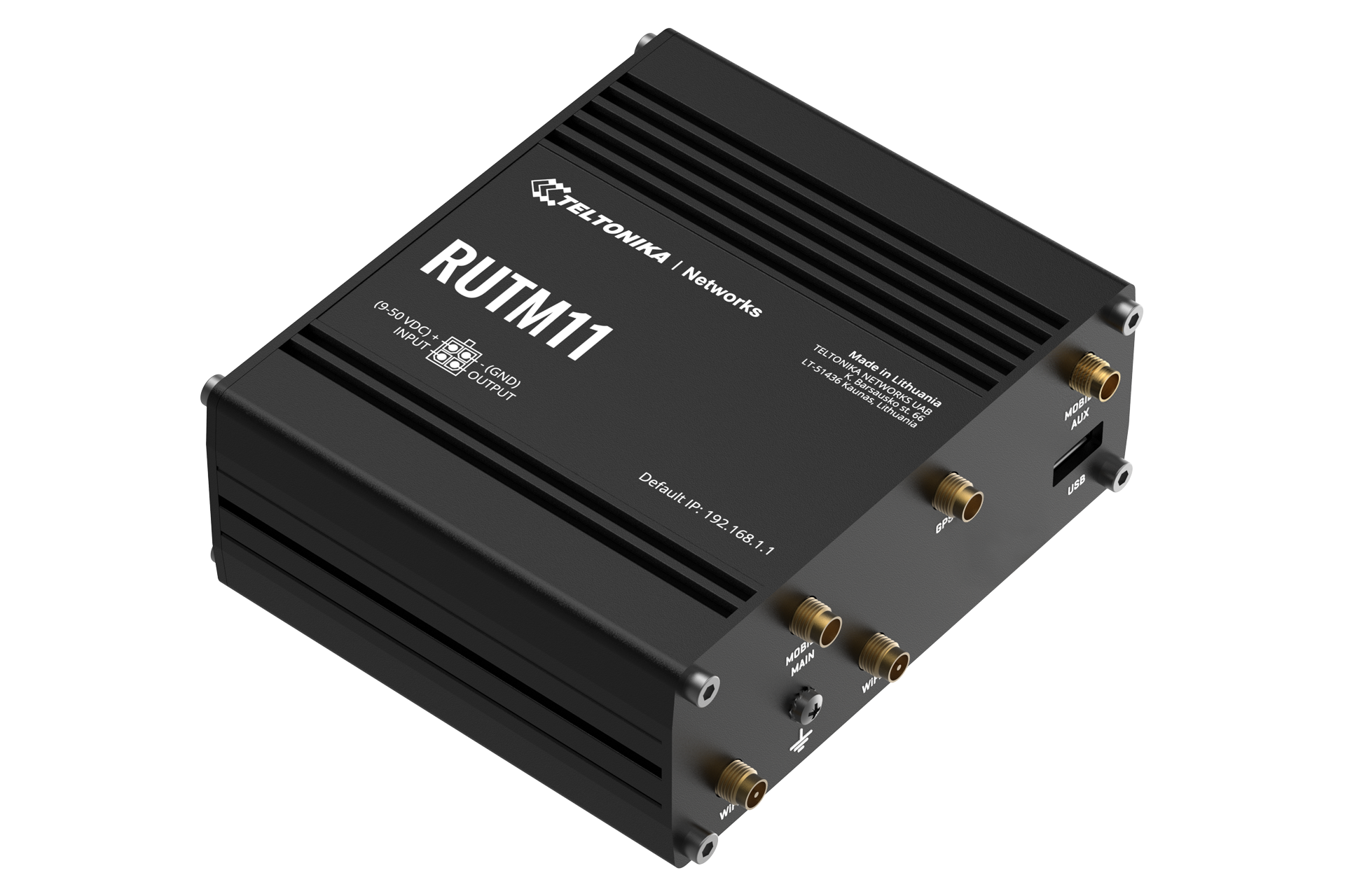 Маршрутизатор Teltonika LTE/Wi-Fi/BT (RUTM11) — зображення 2