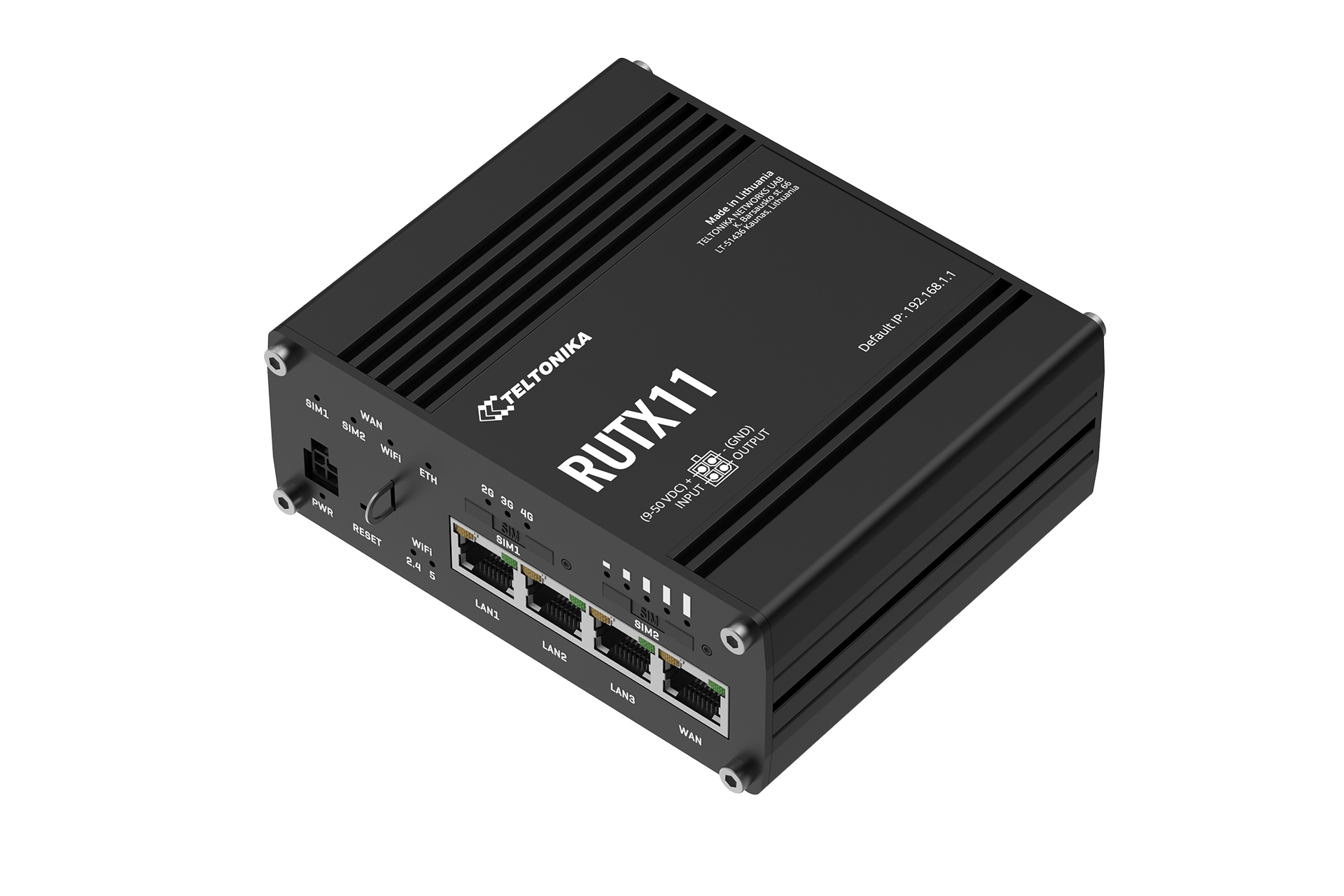 Маршрутизатор Teltonika LTE/Wi-Fi/BT (RUTX11) — зображення 2