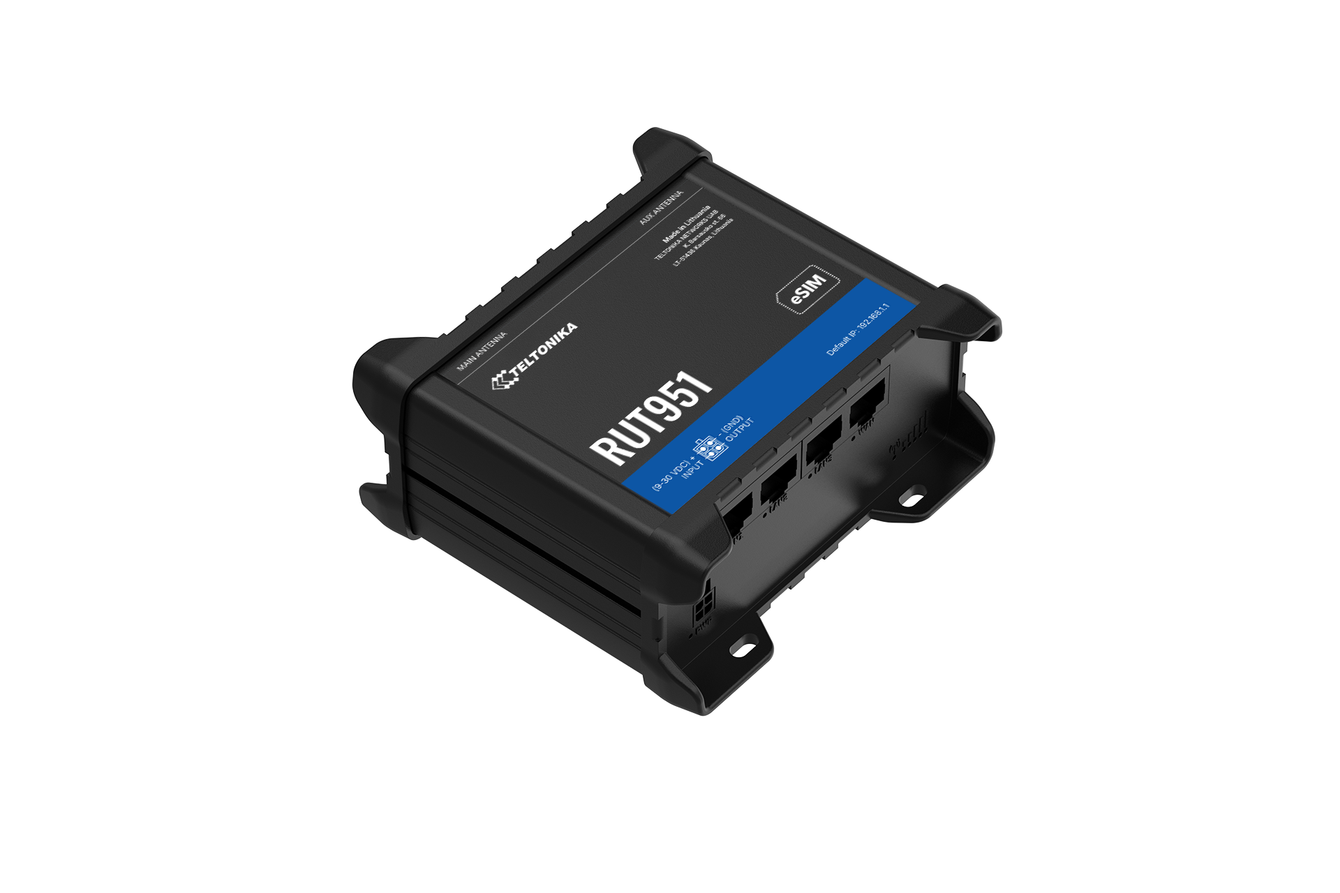 Маршрутизатор Teltonika LTE/Wi-Fi/DualSIM (RUT951) — зображення 3