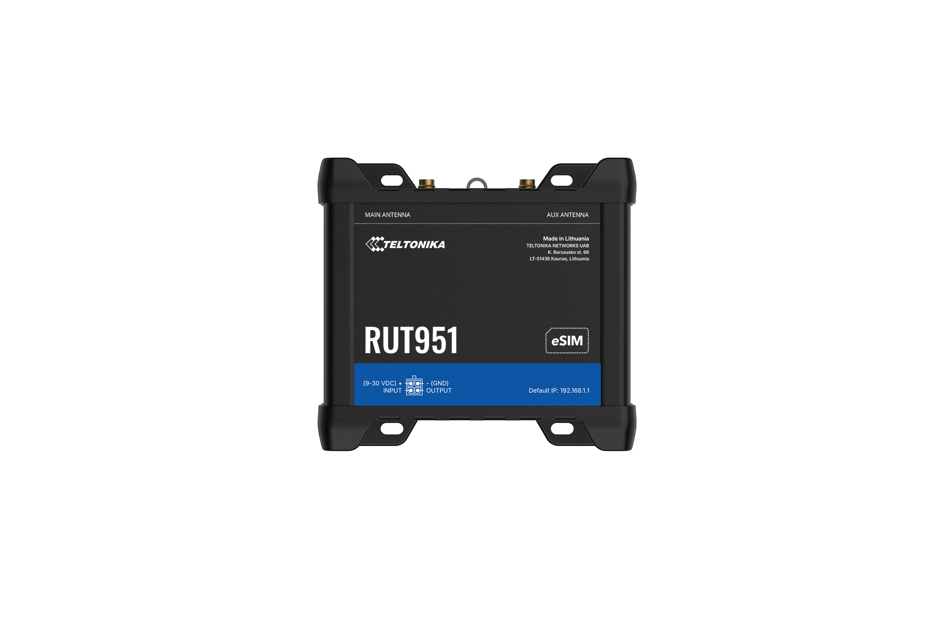 Маршрутизатор Teltonika LTE/Wi-Fi/DualSIM (RUT951)