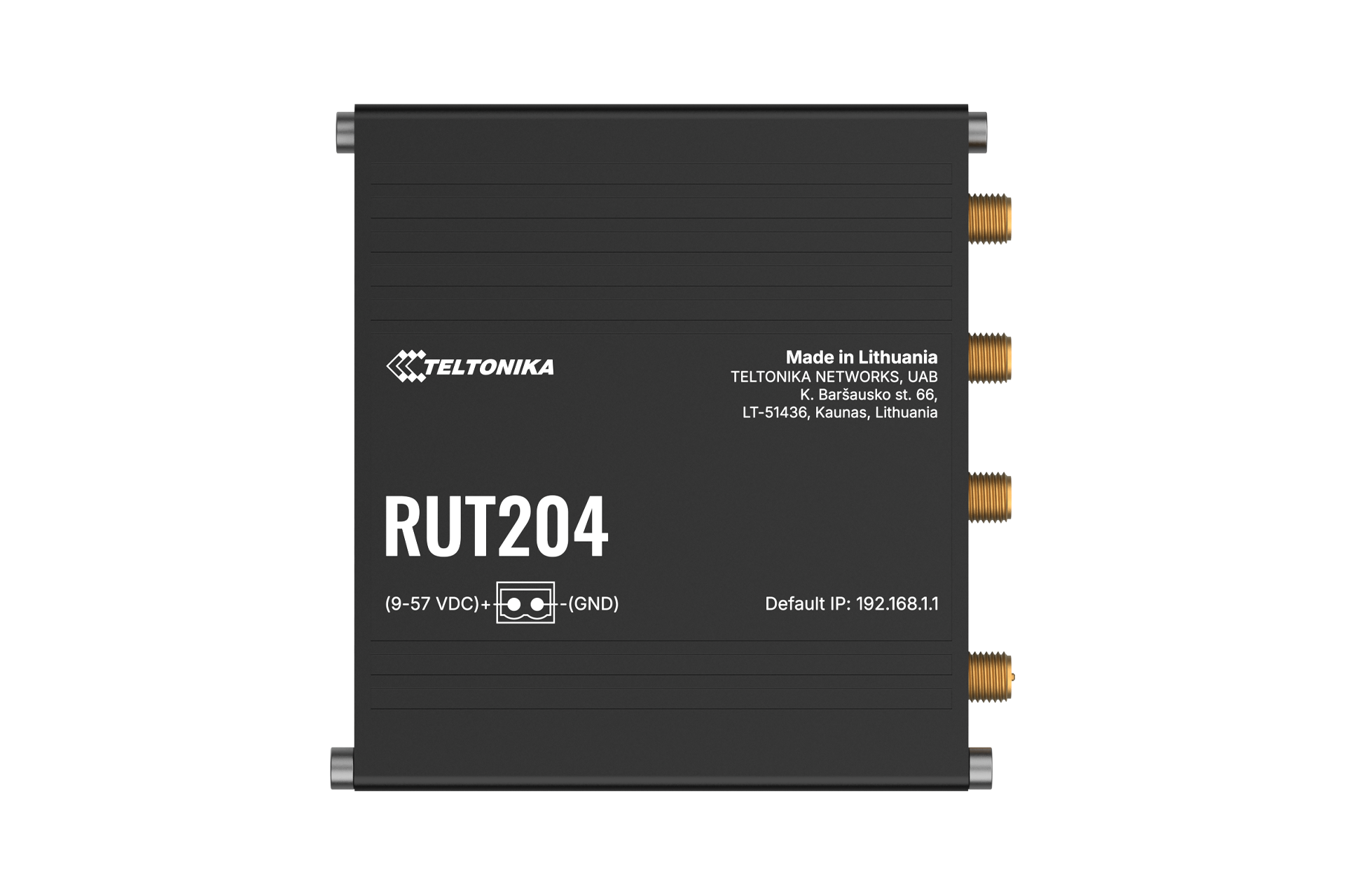 Маршрутизатор Teltonika LTE/Wi-Fi/GPS/RS232/CAN (RUT204) — зображення 1
