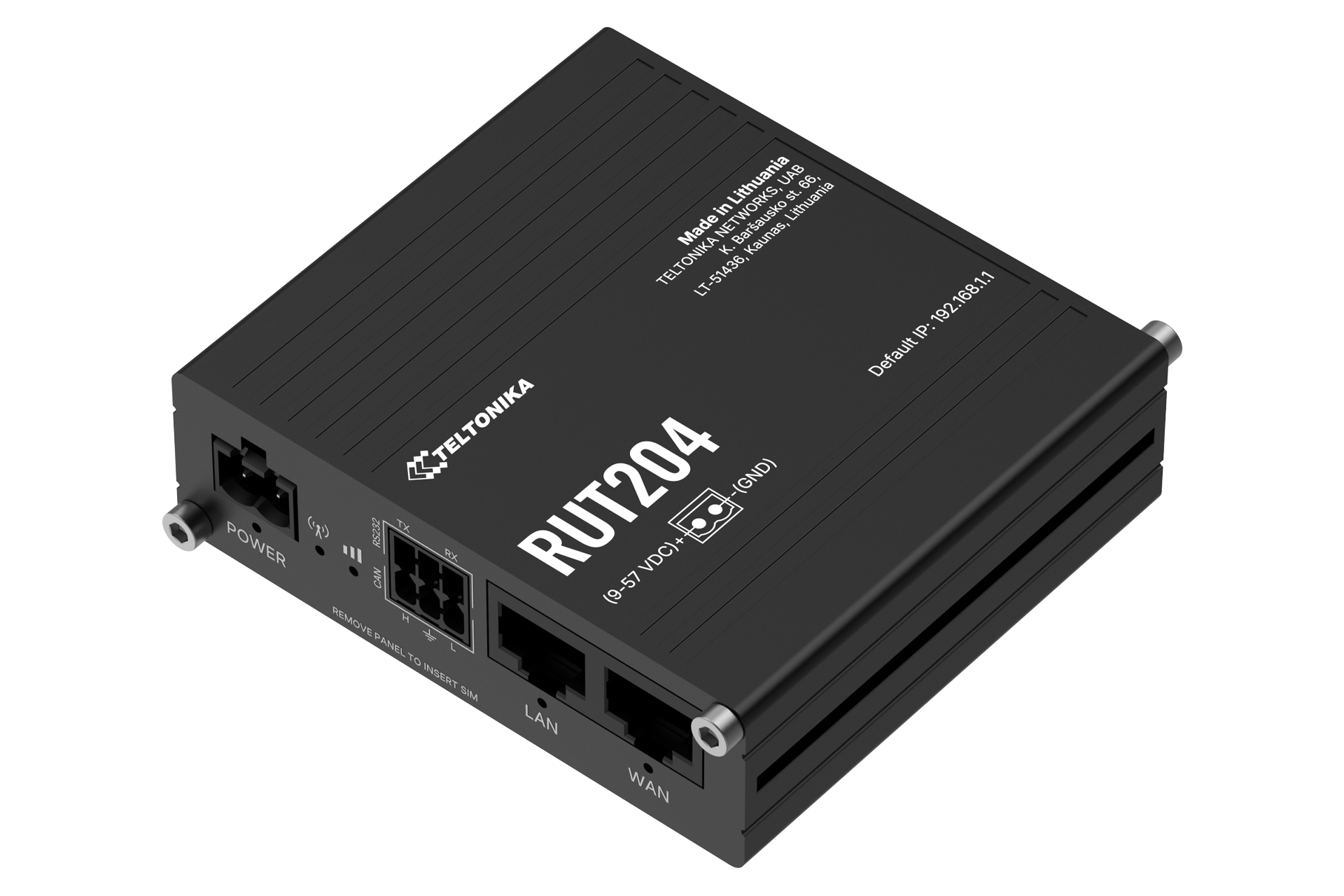 Маршрутизатор Teltonika LTE/Wi-Fi/GPS/RS232/CAN (RUT204) — зображення 2