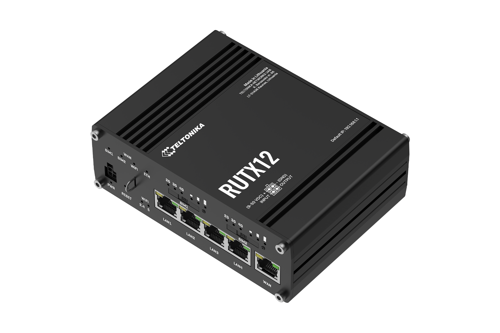 Маршрутизатор Teltonika LTE/Wi-Fi (RUTX12) — зображення 2