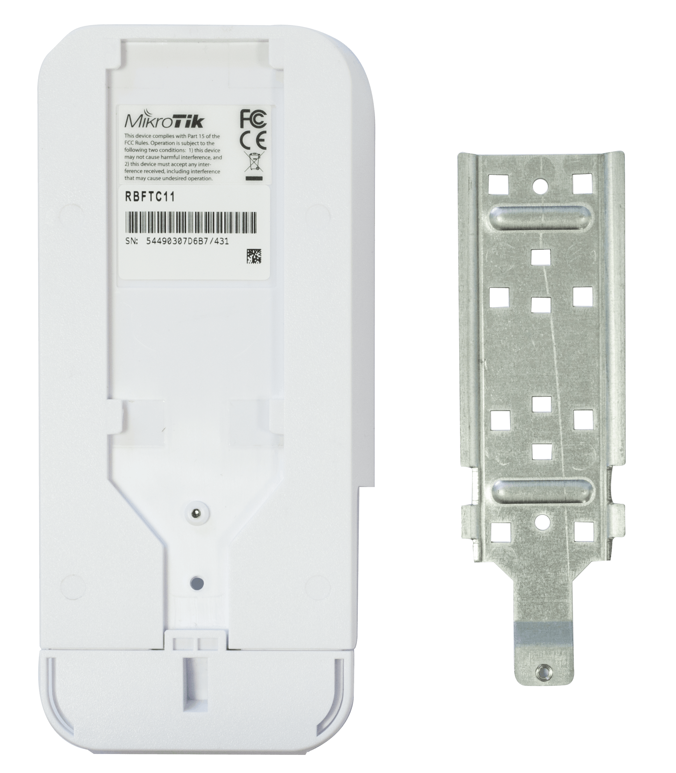 Медіаконвертер Outdoor MikroTik, PoE 12-57V, RBFTC11 — зображення 5