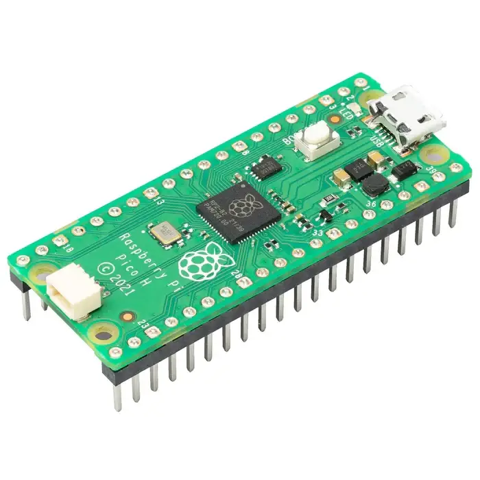 Мікроконтролер Raspberry Pi Pico H (SC0917) — зображення 1
