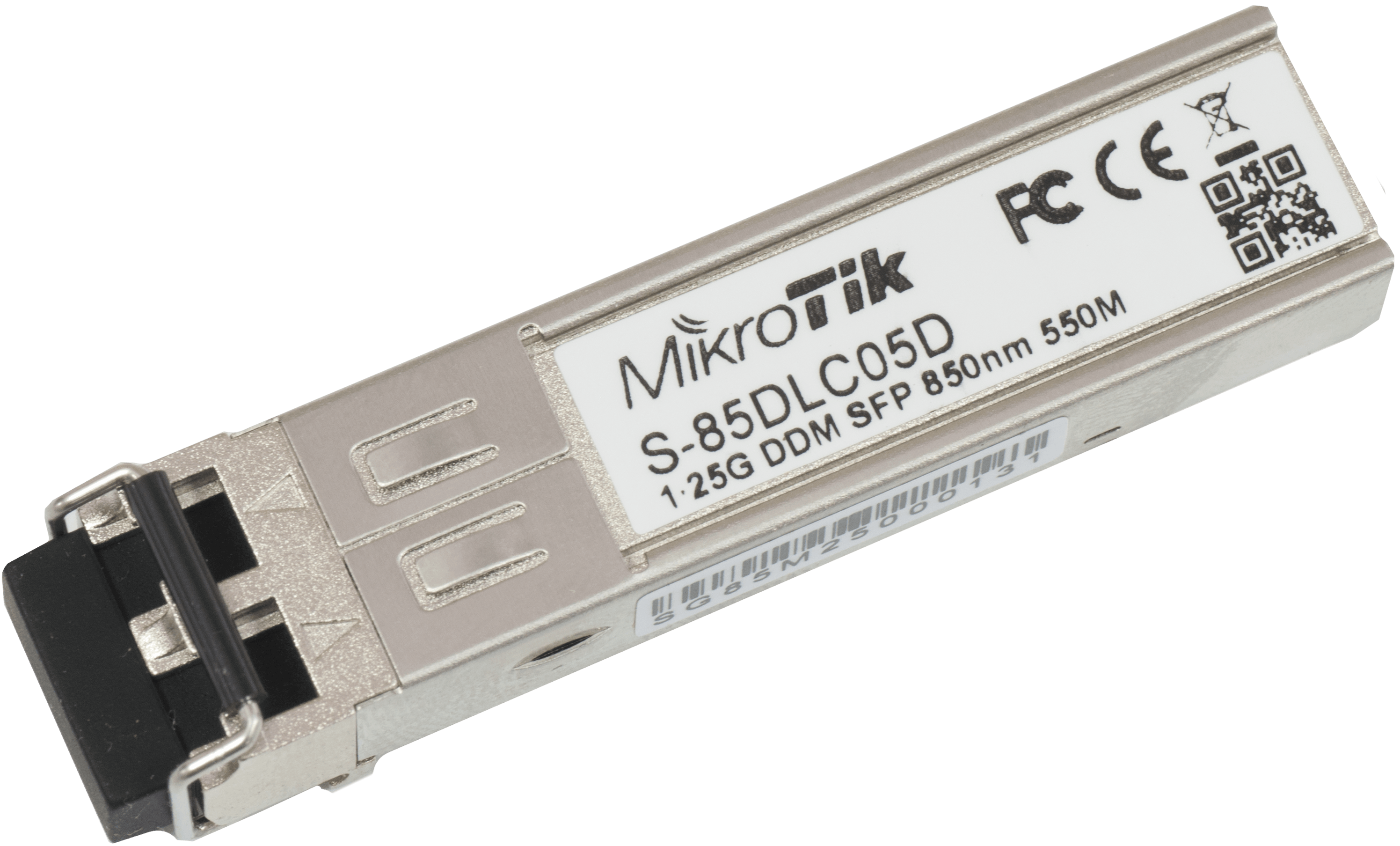 Оптичний модуль MikroTik 1.25G MM 550m 850nm (S-85DLC05D)