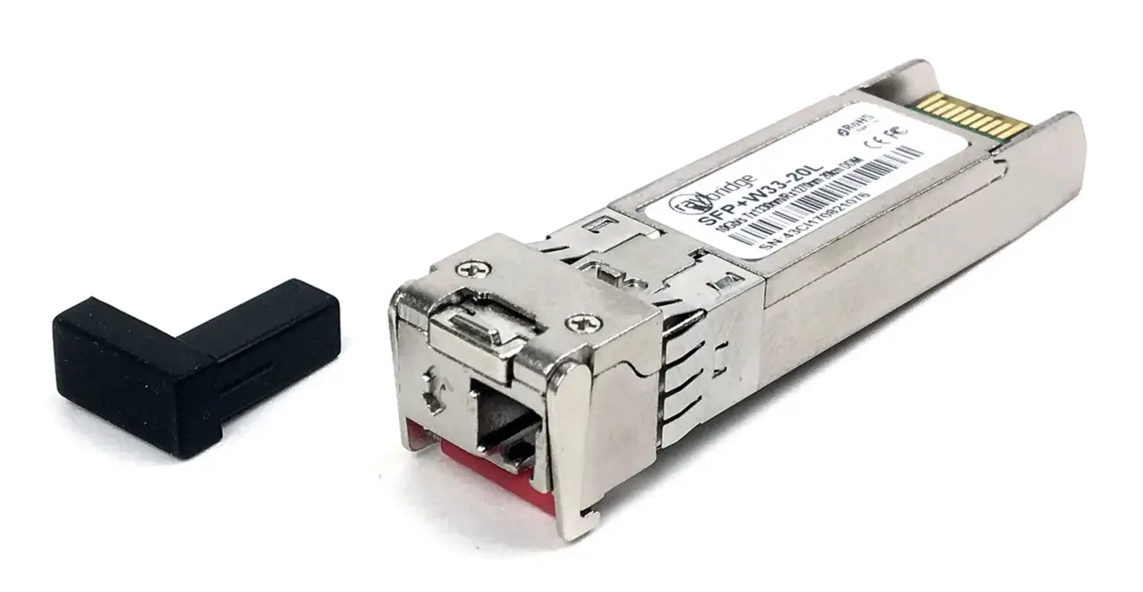 Оптичний модуль RayBridge SFP+ 10G BIDI 20KM DDM TX1330/RX1270 (SFP+W33-20L)