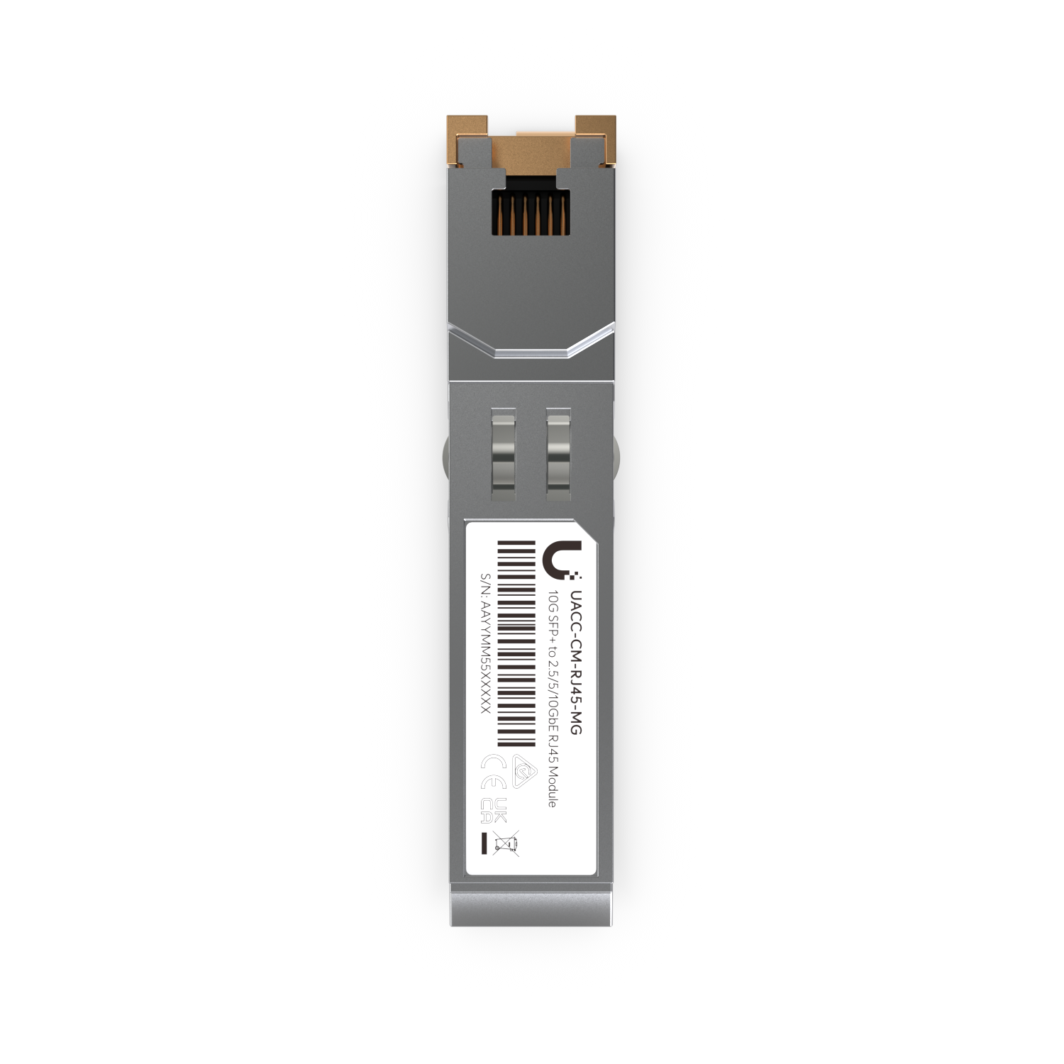 Оптичний модуль Ubiquiti, 10G Copper Module, SFP+ (UACC-CM-RJ45-10G) — зображення 3