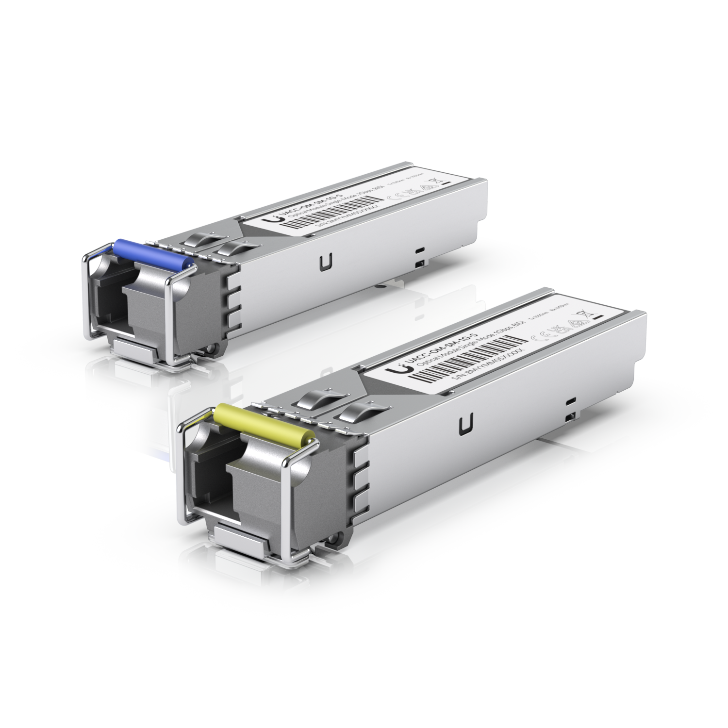 Оптичний модуль Ubiquiti UACC-OM-SM-1G-S-2 (UF-SM-1G-S) - U Fiber, Single-Mode Module, 1G, BiDi, 2-Pack