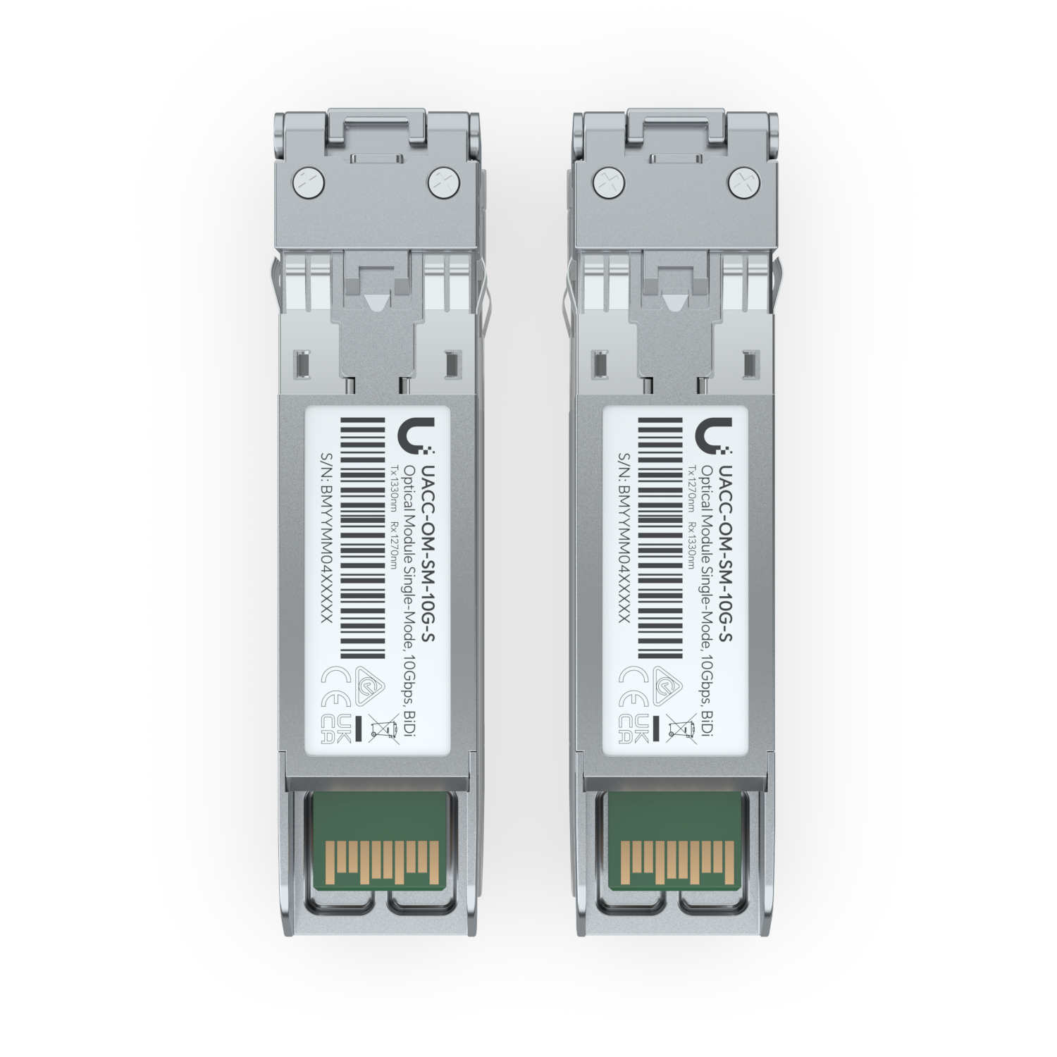 Оптичний модуль Ubiquiti (UF-SM-10G-S) UACC-OM-SM-10G-S-2 — зображення 2