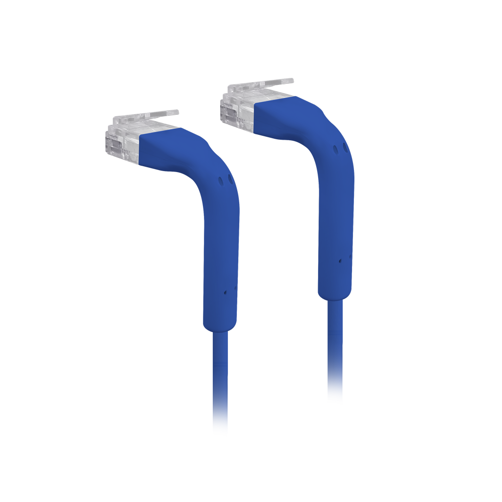Патч-корд Ubiquiti UniFi 0.3M, Cat6, Синій (U-Cable-Patch-0.3M-RJ45-BL)