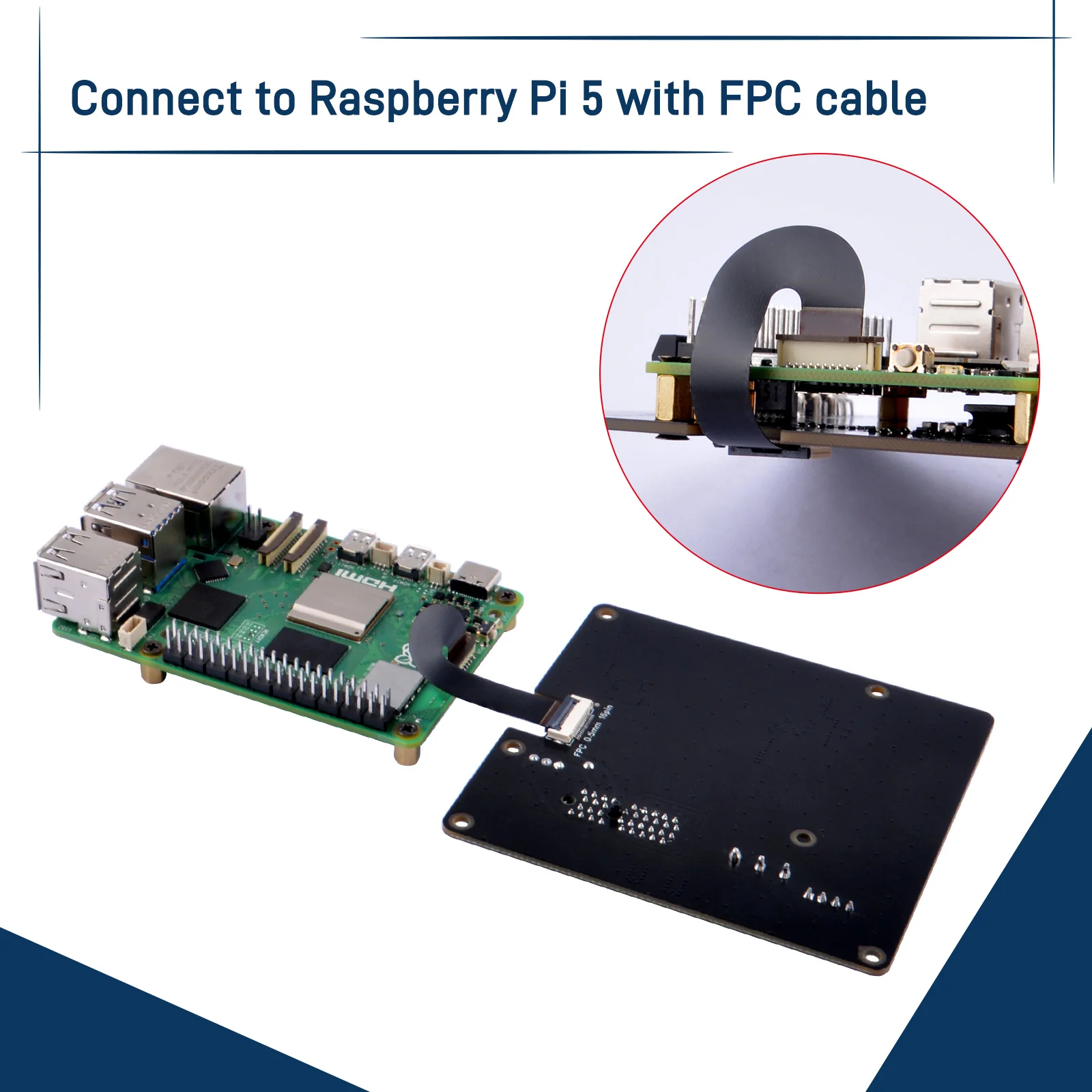 Плата розширення для Raspberry Pi 5  PCIe Slot P02 (EP-0219) — зображення 7