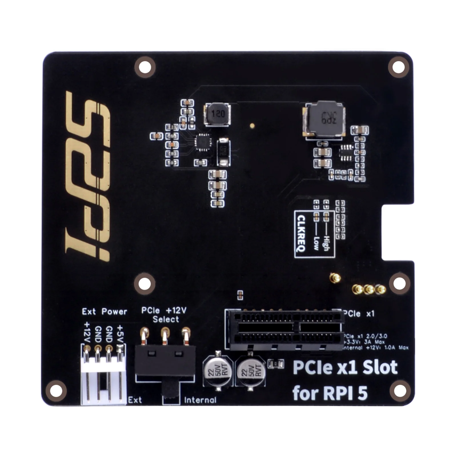Плата розширення для Raspberry Pi 5  PCIe Slot P02 (EP-0219)