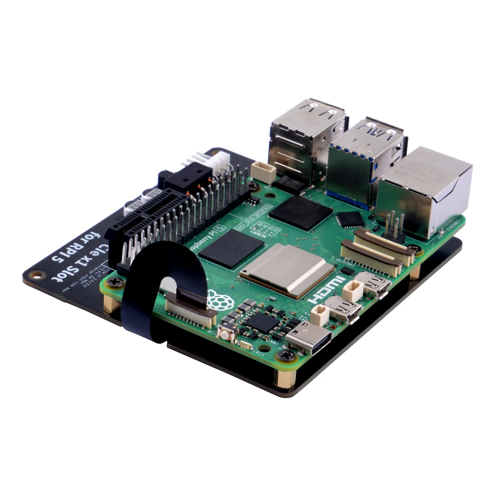 Плата розширення для Raspberry Pi 5  PCIe Slot P02 (EP-0219) — зображення 8