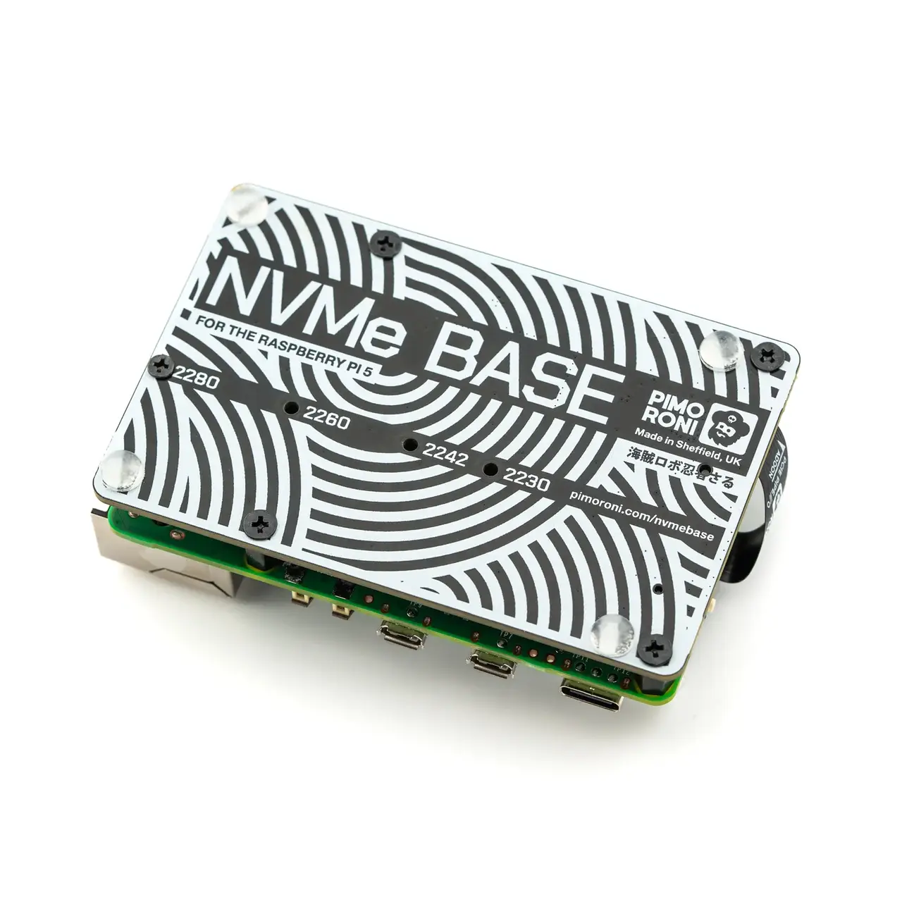 Плата розширення NVMe Base для Raspberry Pi 5 + SSD на 250 Гб — зображення 2