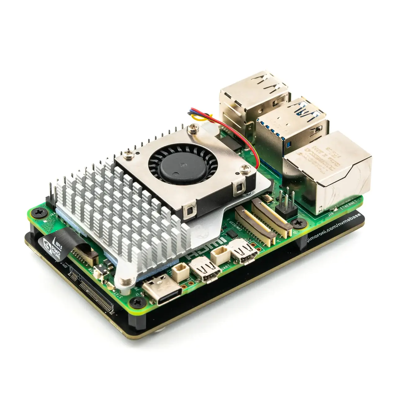 Плата розширення NVMe Base для Raspberry Pi 5 + SSD на 250 Гб — зображення 3