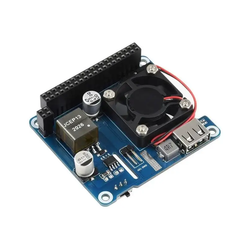 Плата розширення PoE HAT для Raspberry Pi 4 (WAV-19445) — зображення 2