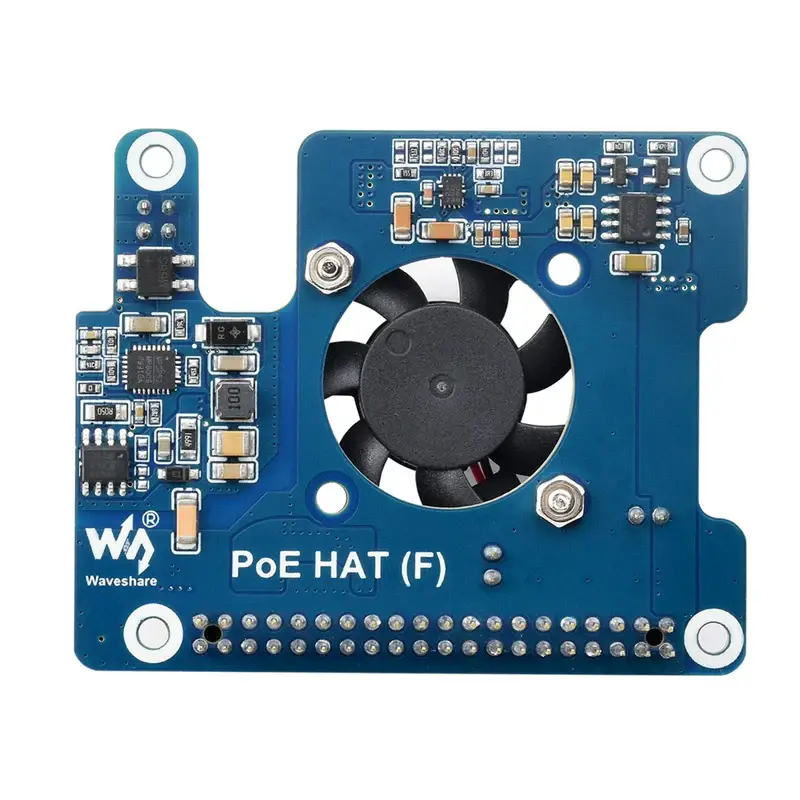 Плата розширення PoE HAT для Raspberry Pi 5 (WAV-26399) — зображення 2