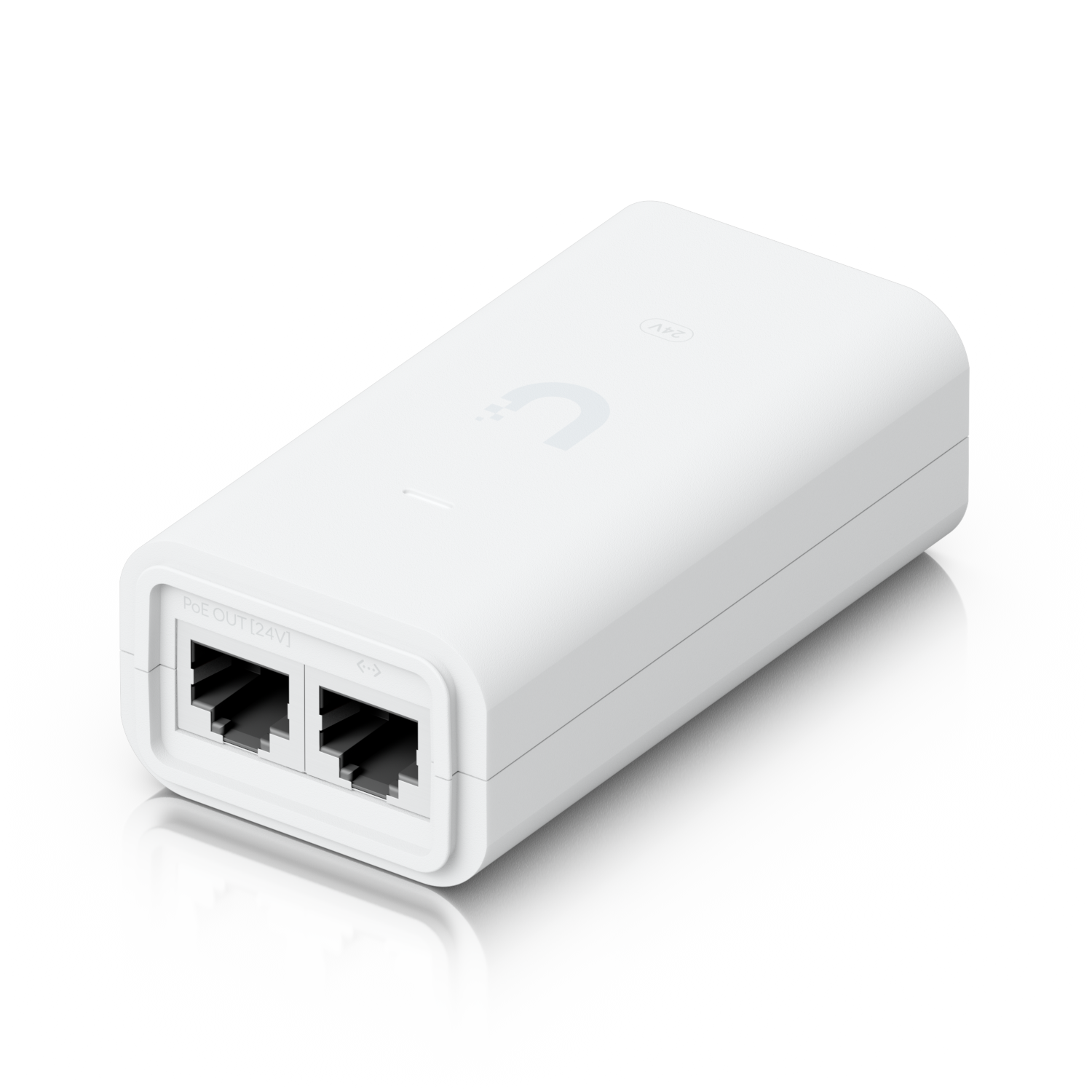 PoE інжектор Ubiquiti Gigabit, 24V/1A (24W), white (POE-24-24W-G-WH) — зображення 3