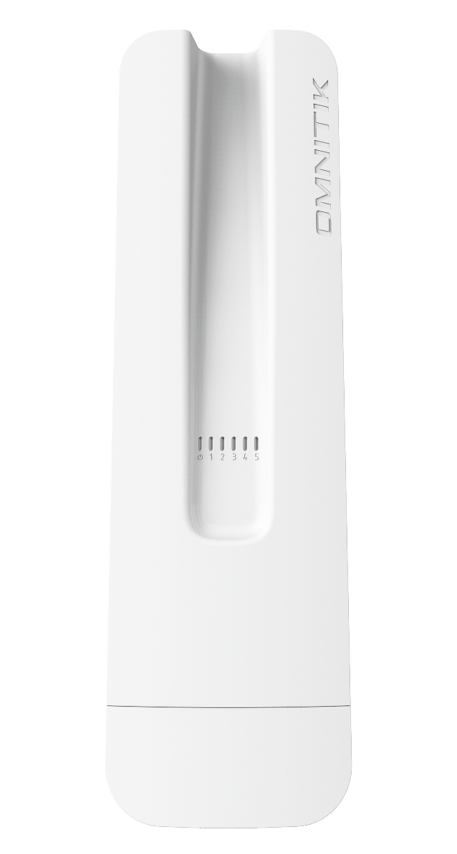 Точка доступаOmniTIK 5 POE ac with 2 x 7.5dBi integrated 5GHz Omni antennas — зображення 1