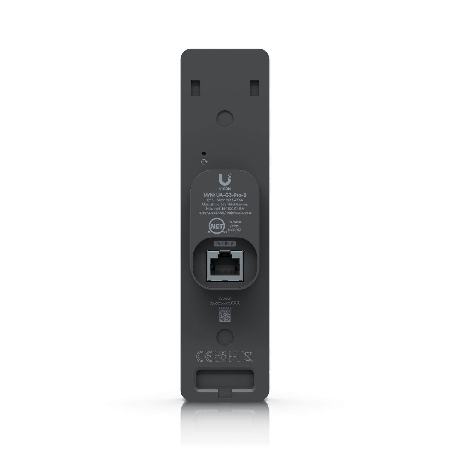 Зчитувач Ubiquiti UniFi Access Reader G3 Pro (UA-G3-Pro-B) — зображення 5